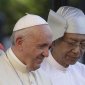 Папа Римский неожиданно встретился с главнокомандующим Вооруженными Силами Мьянмы