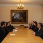 Митрополит Волоколамский Иларион встретился с президентом Общества по сохранению Форта-Росс Сарой Свидлер